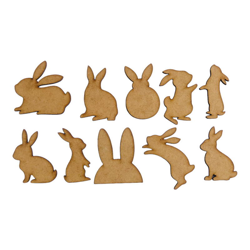 Bunny Mini Decor 10pcs