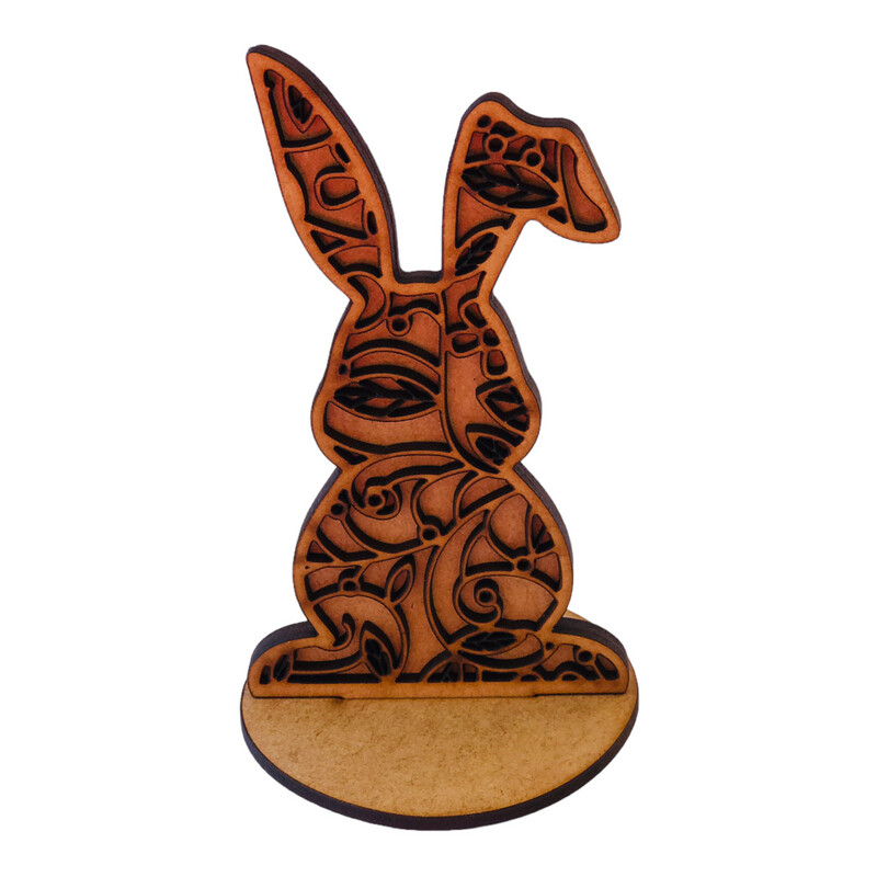 Bunny Wood Design 3pcs