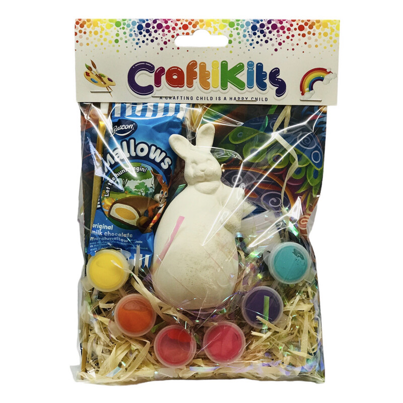 Easter Bunny Ceramic Craftikit