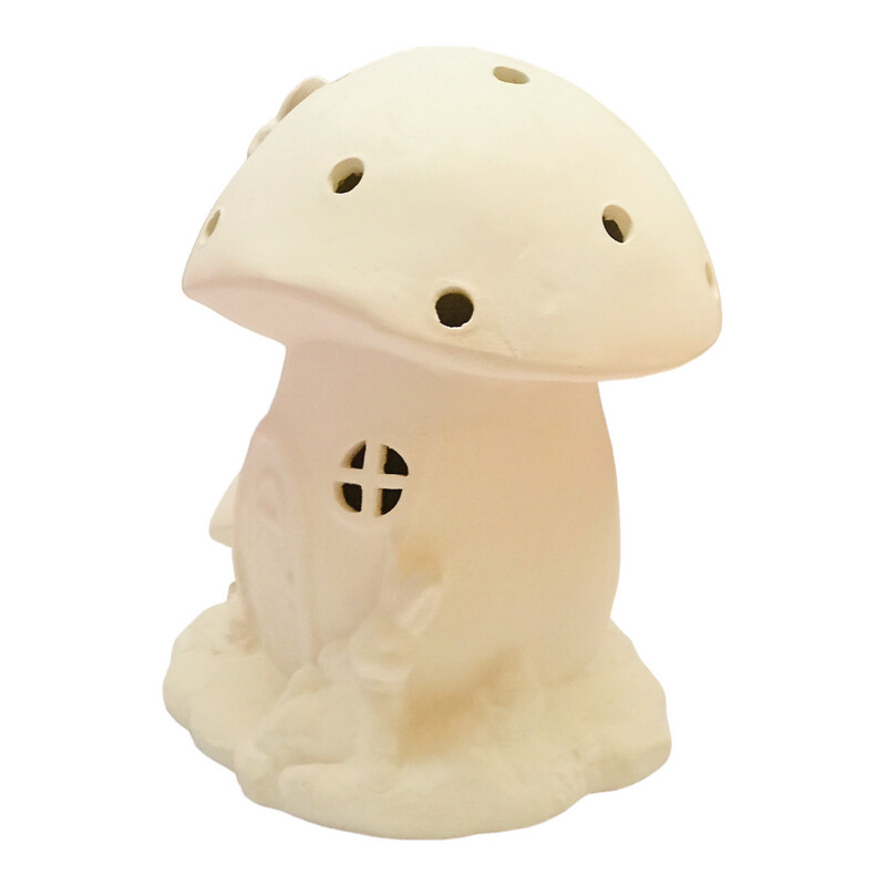 Easter Bunny House Ceramic