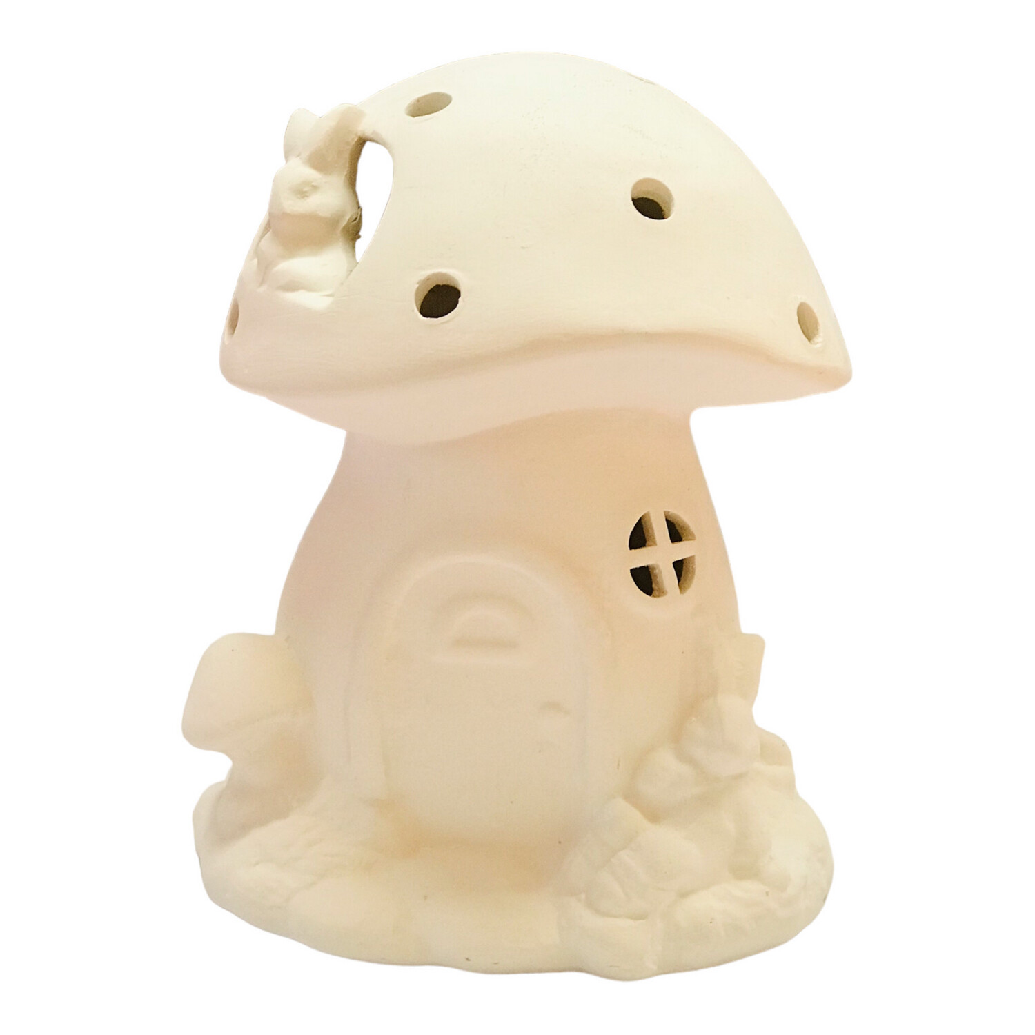 Easter Bunny House Ceramic