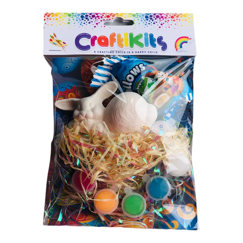 Easter Bunny Ceramic Craftikit Dex