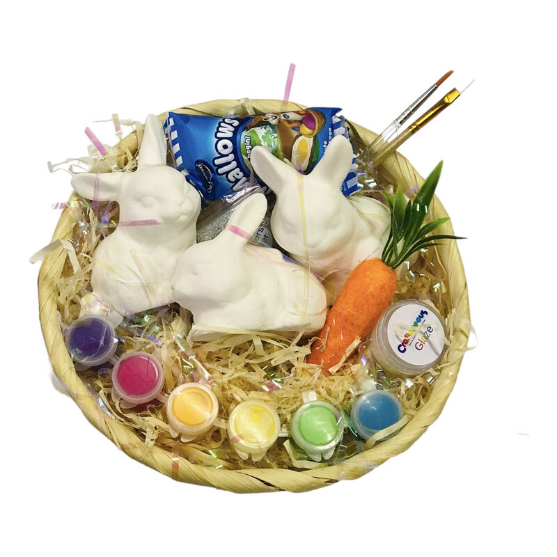 Easter Ceramic Craftikit Basket