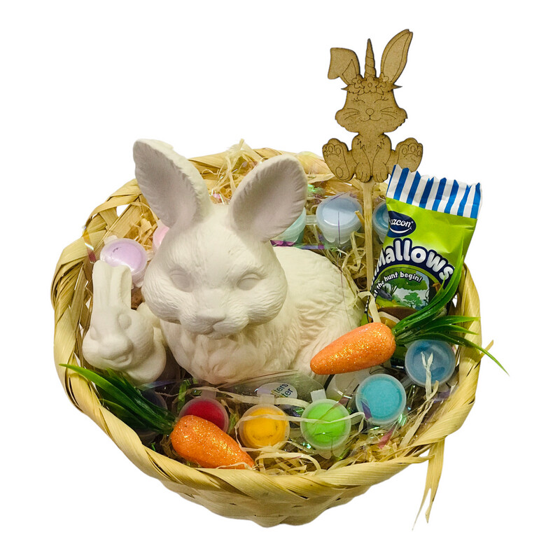 Easter Ceramic Craftikit  Basket