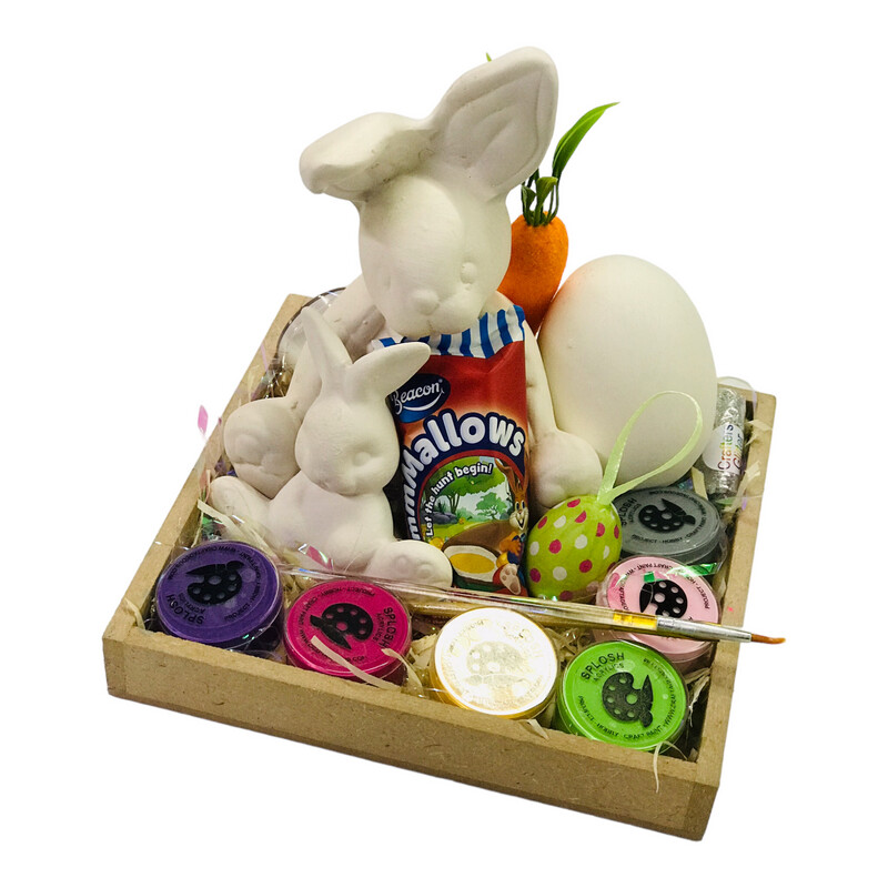 Easter Ceramic Craftikit &amp; Canvas