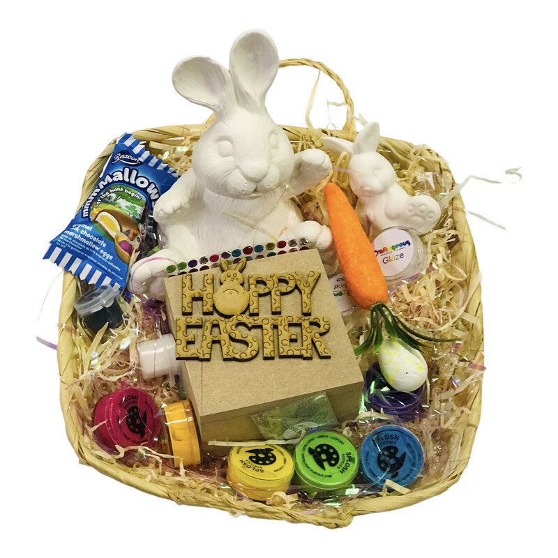 Easter Ceramic Basket Craftikit