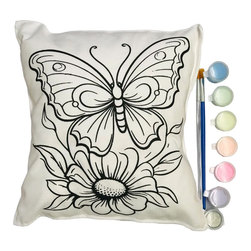 Butterfly Cushion Kit Pastel 