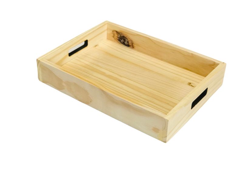 Pine Tray 37x27x6.5cm