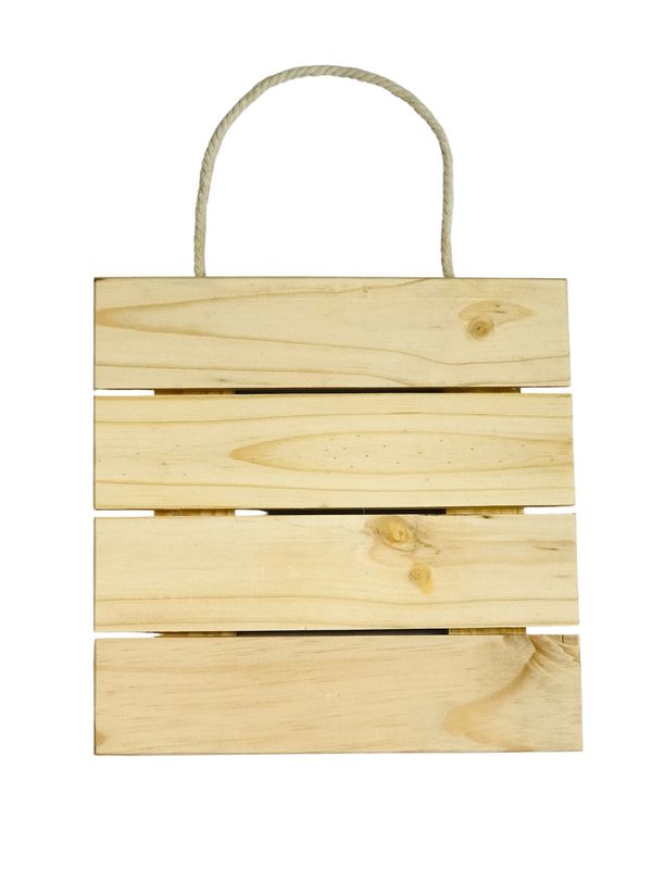 Pine Expression Board 27x27 With Handle Horizontal