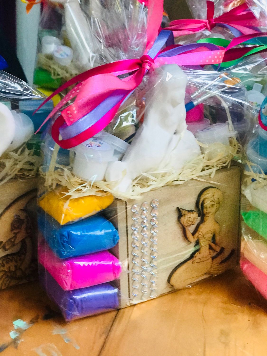 Mermaid Ceramic Box &amp; Clay Kit