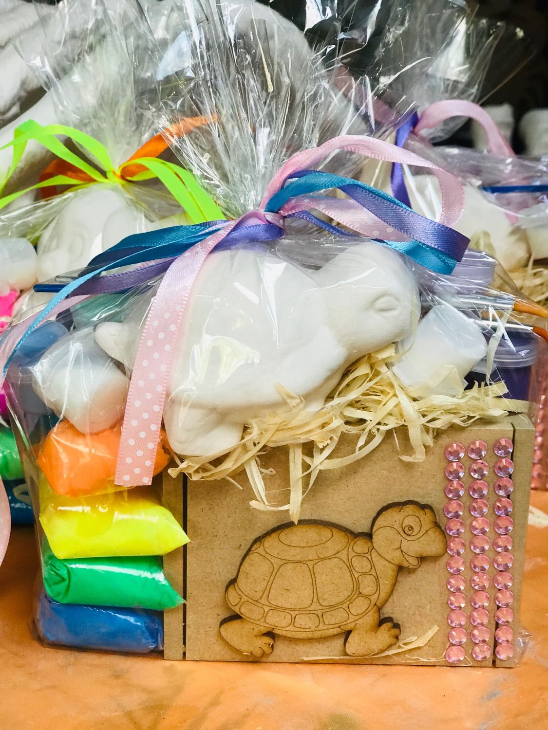 Tortoise Ceramic Box &amp; Clay Kit