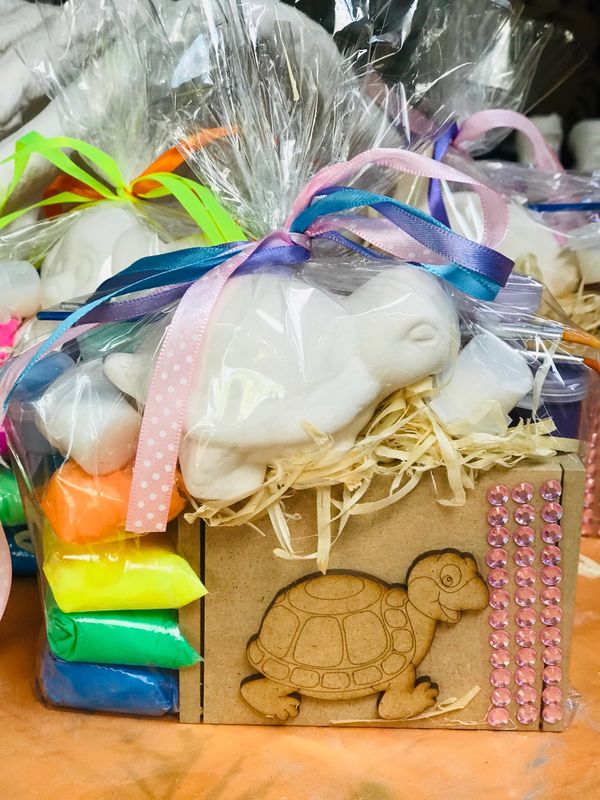Tortoise Ceramic Box &amp; Clay Kit