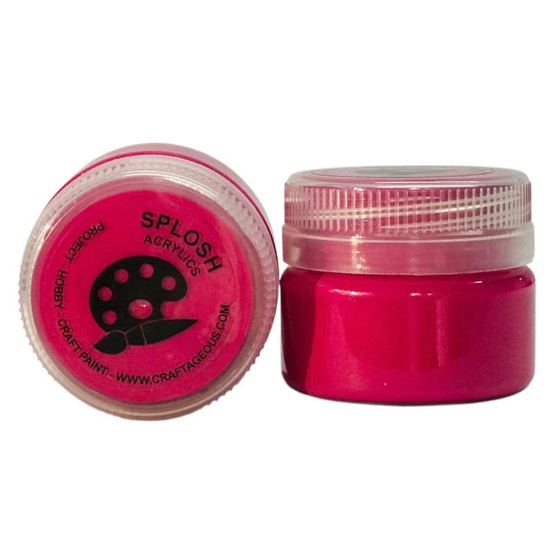 Fuschia FIZZ Acrylic Splosh 30mls