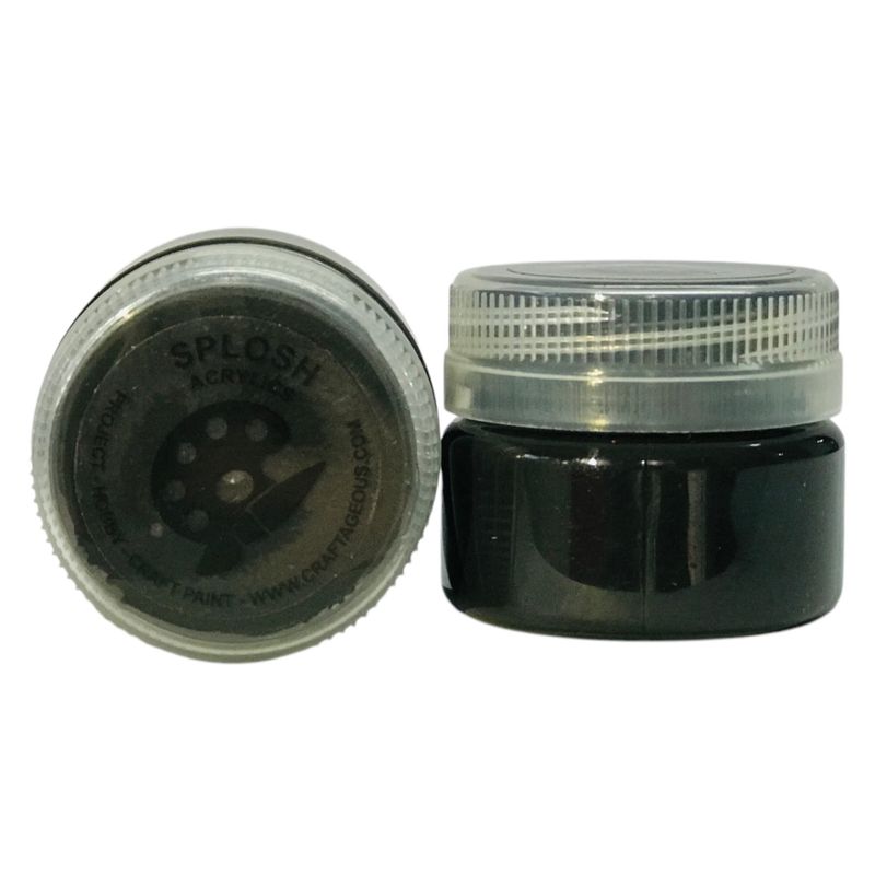Black Splosh Acrylic 30mls