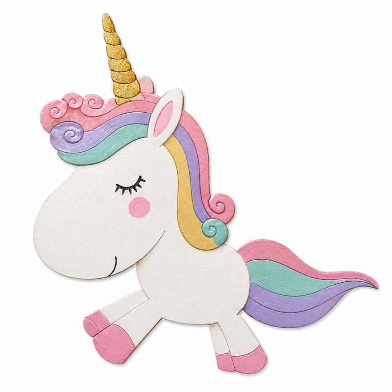 Bubble Unicorn Wood Design