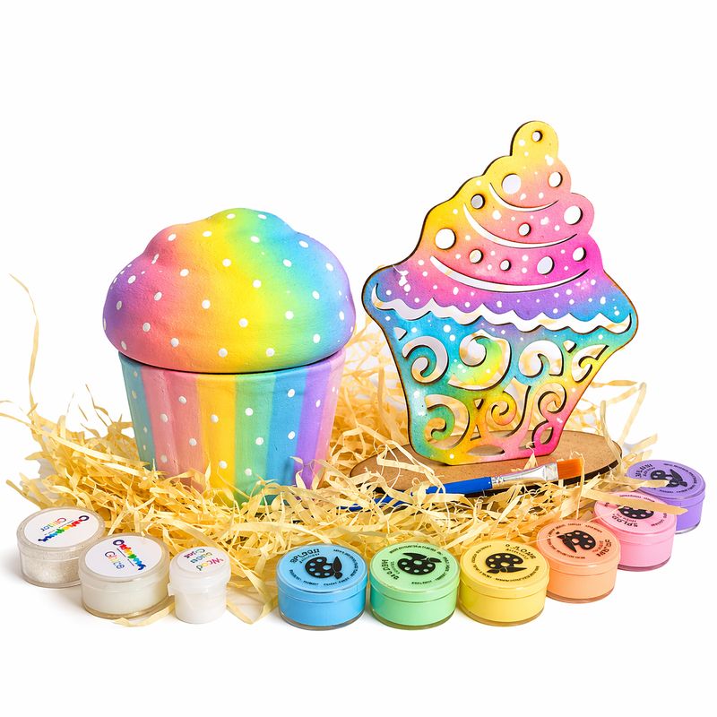 Ceramic Cupcake Craftikit
