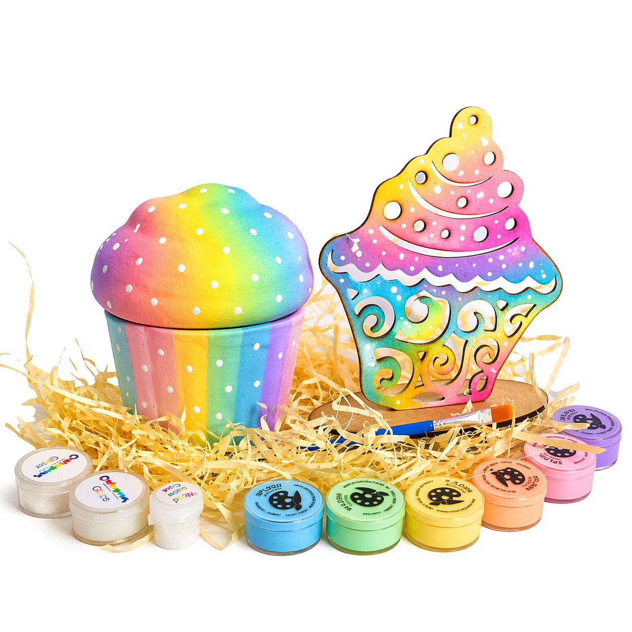 Ceramic Cupcake Craftikit