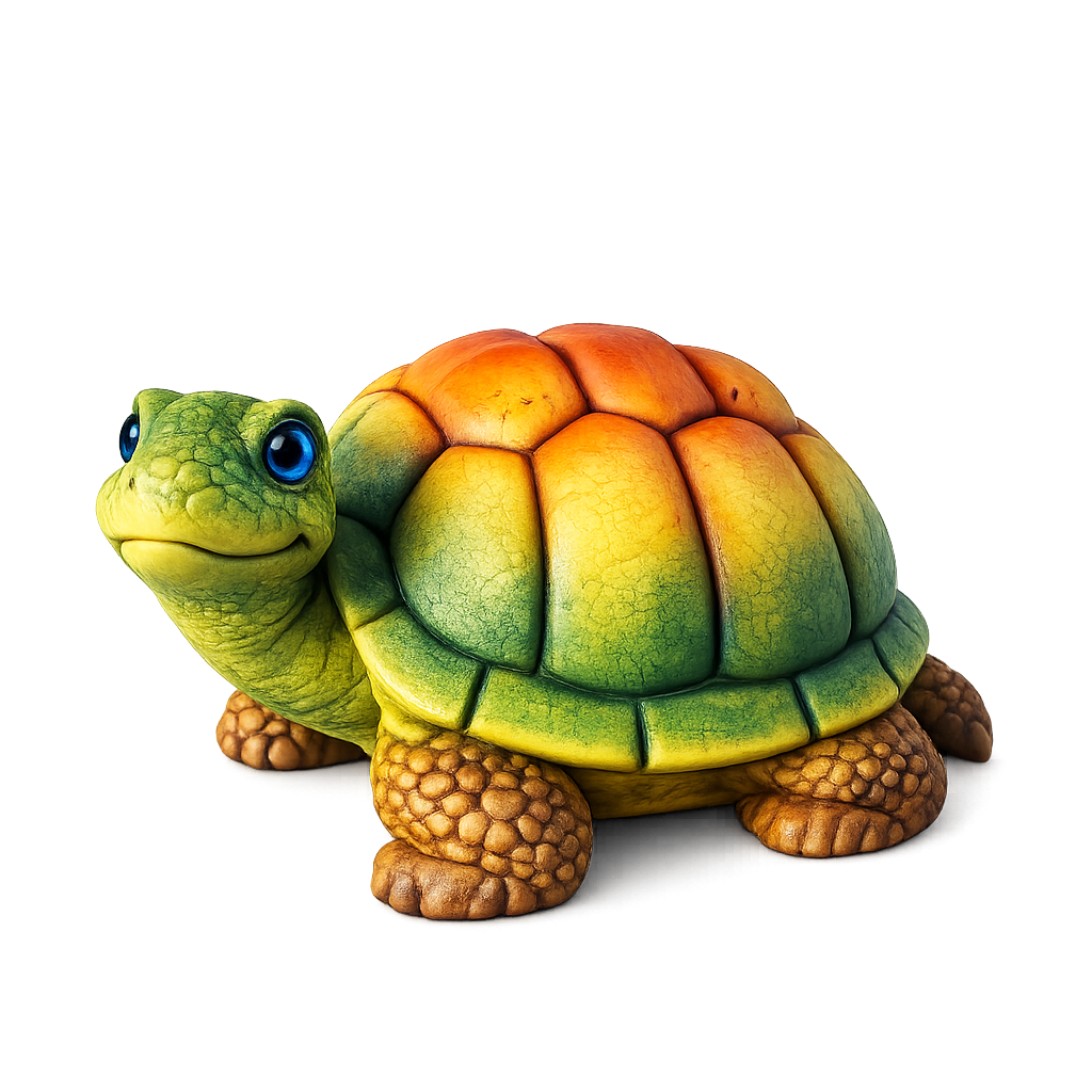 Tortoise Baby POPS Paint &amp; Brush Kit