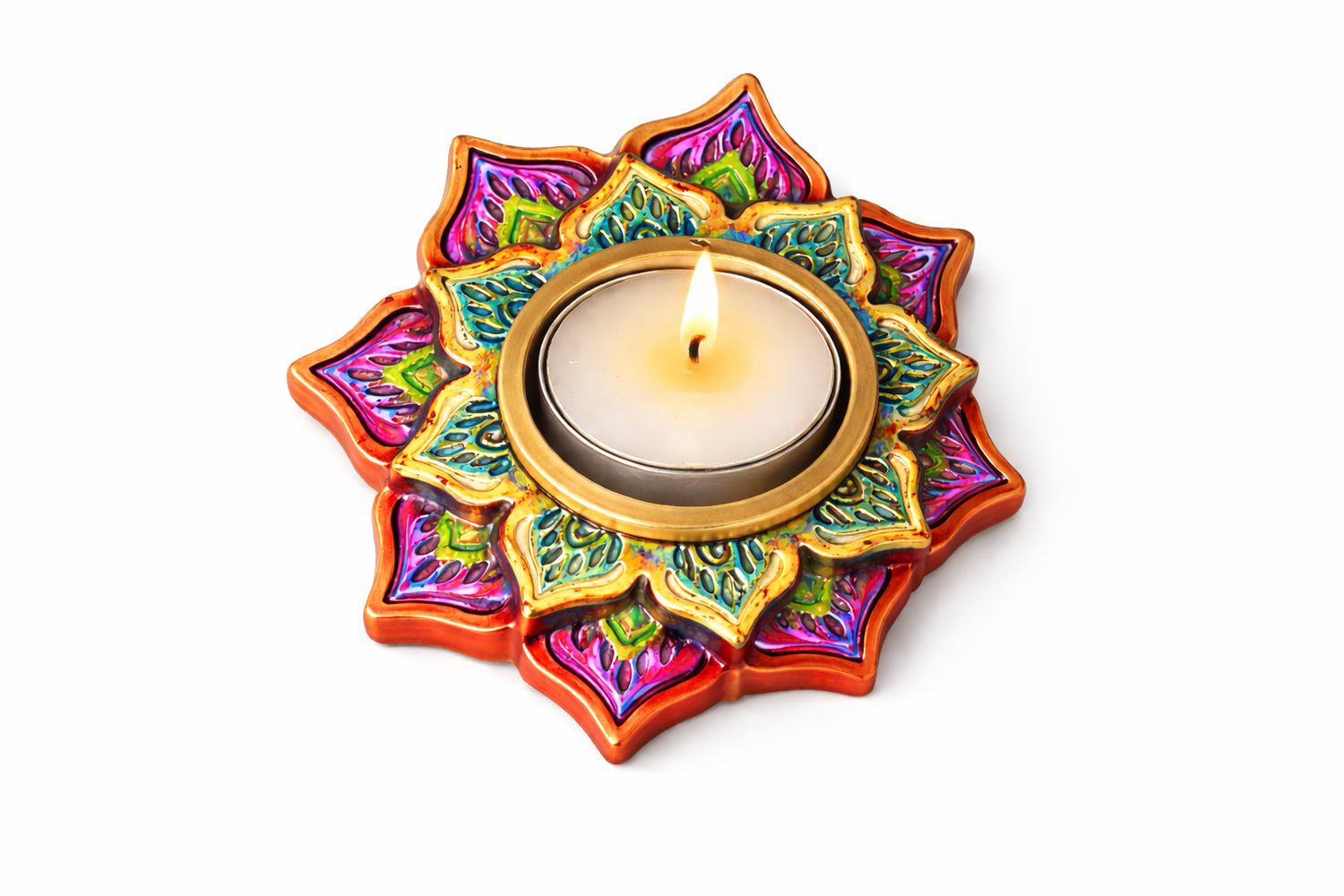 Mandala Tealight POPS Paint &amp; Brush Kit