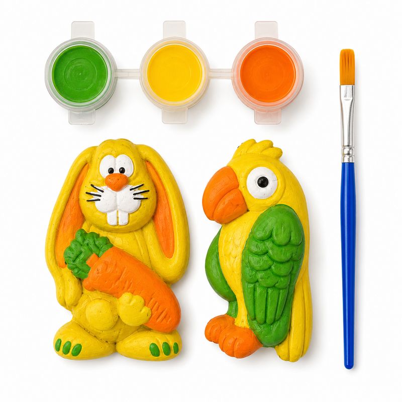 Bunny &amp; Parrot CraftiPops