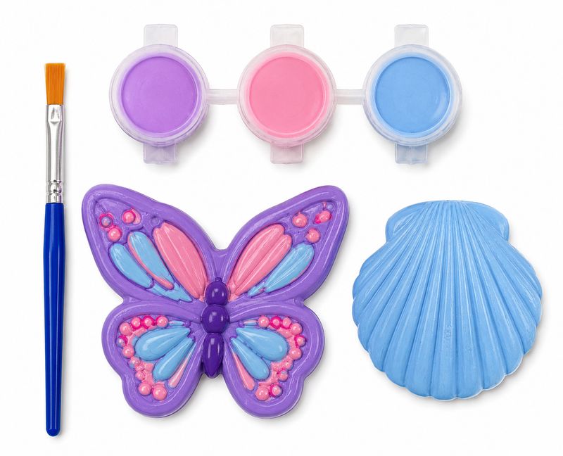 Butterfly &amp; Shell CraftiPops