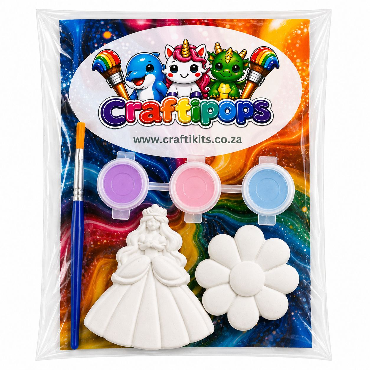 Princess &amp; Flower Craftipops