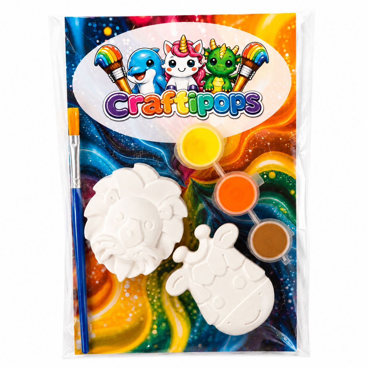 Lion &amp; Giraffe CraftiPops