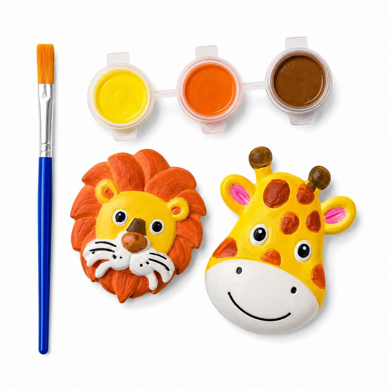 Lion &amp; Giraffe CraftiPops