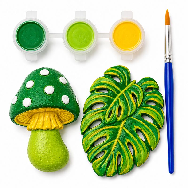 Leaf &amp; Mushroom Craftipops