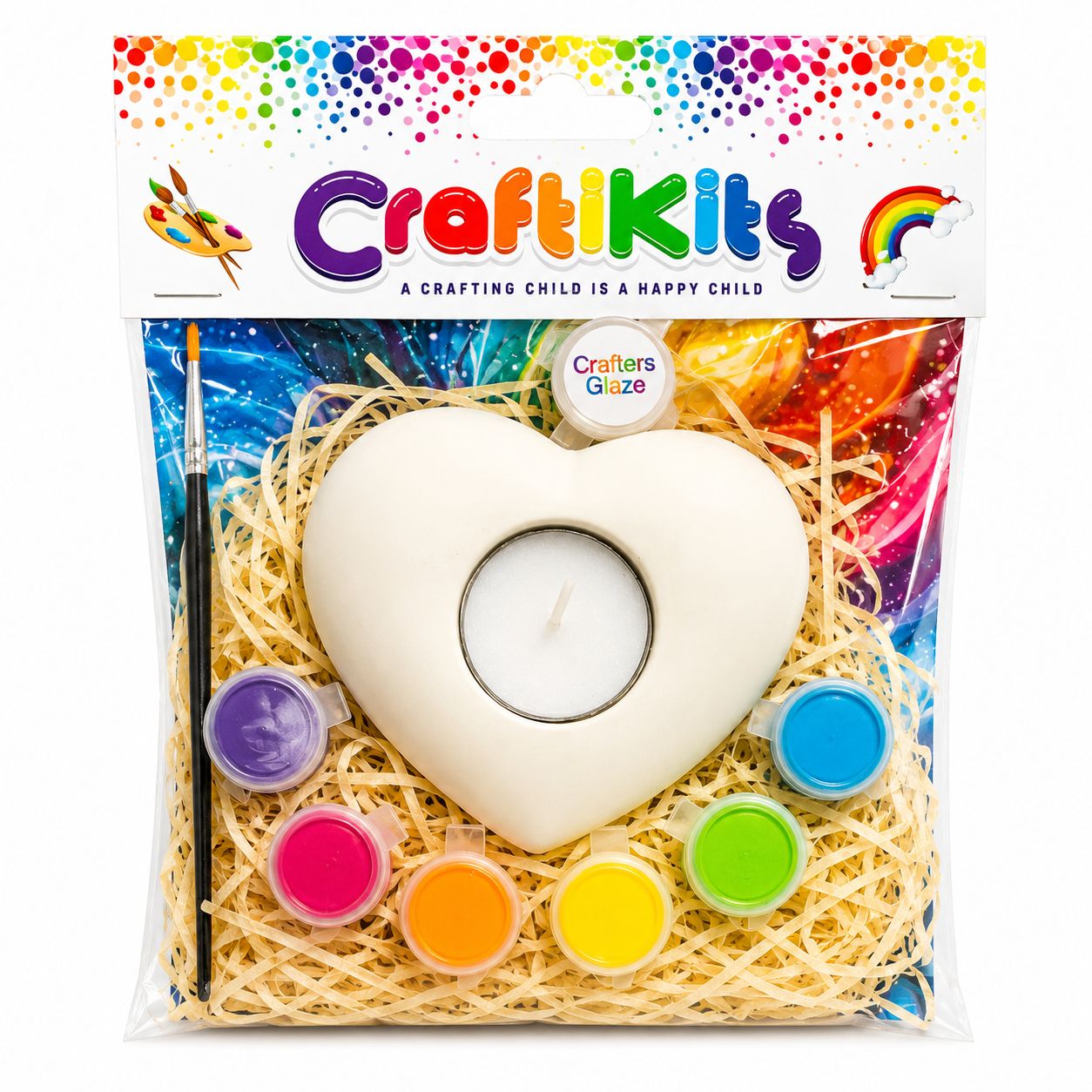 Heart Domed Candle Holder CraftiPops Kit