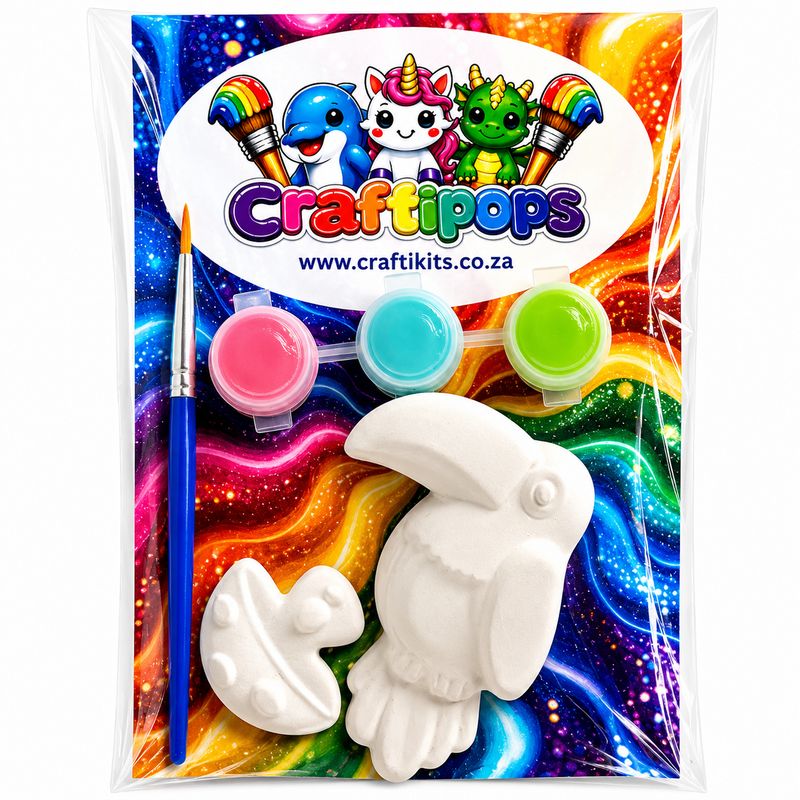 Toucan &amp; Mushroom CraftiPops