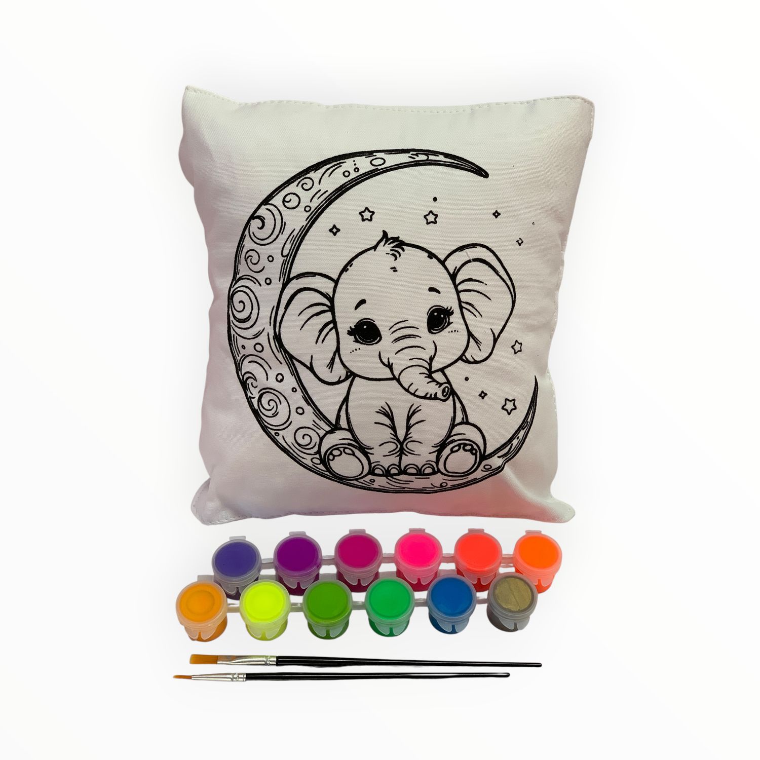 Elly On Moon Pillow Kit - Lumo