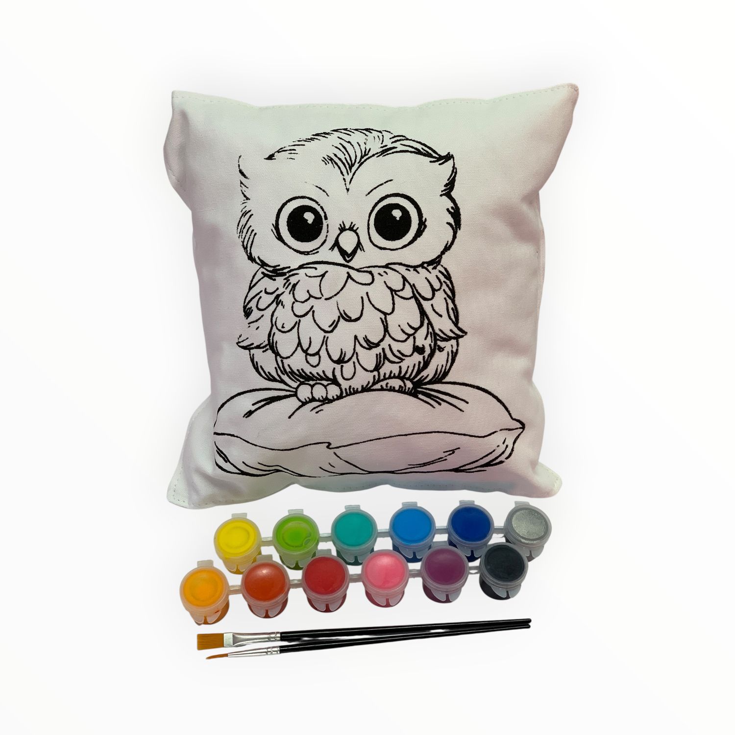Owl Resting Pillow Kit - Brite