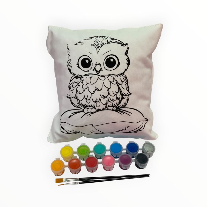 Owl Resting Pillow Kit - Brite
