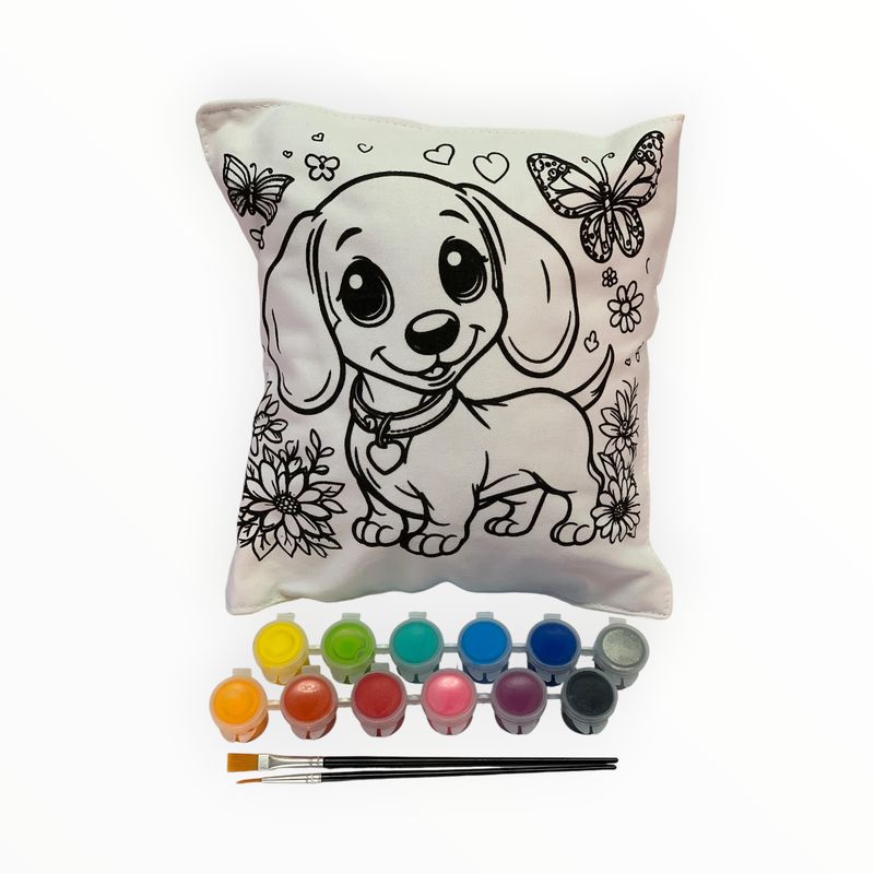 Daschhound Puppy Pillow Kit - Brite