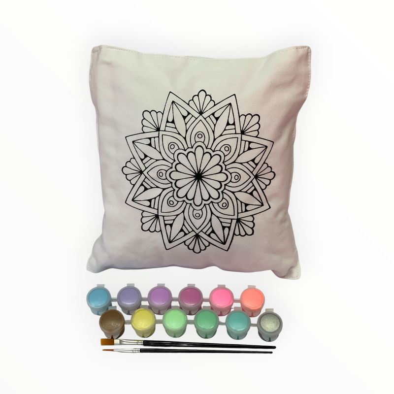 Mandala Pillow Kit - Pastel