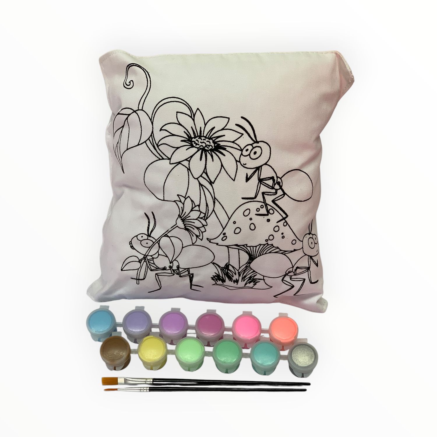 Ants Pillow Kit - Pastel