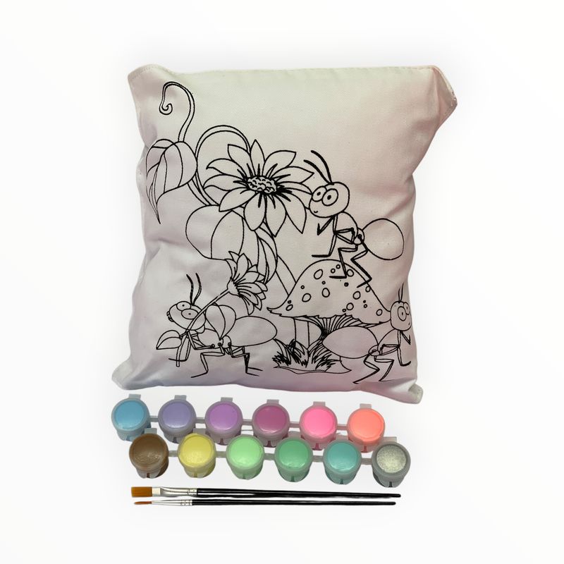 Ants Pillow Kit - Pastel
