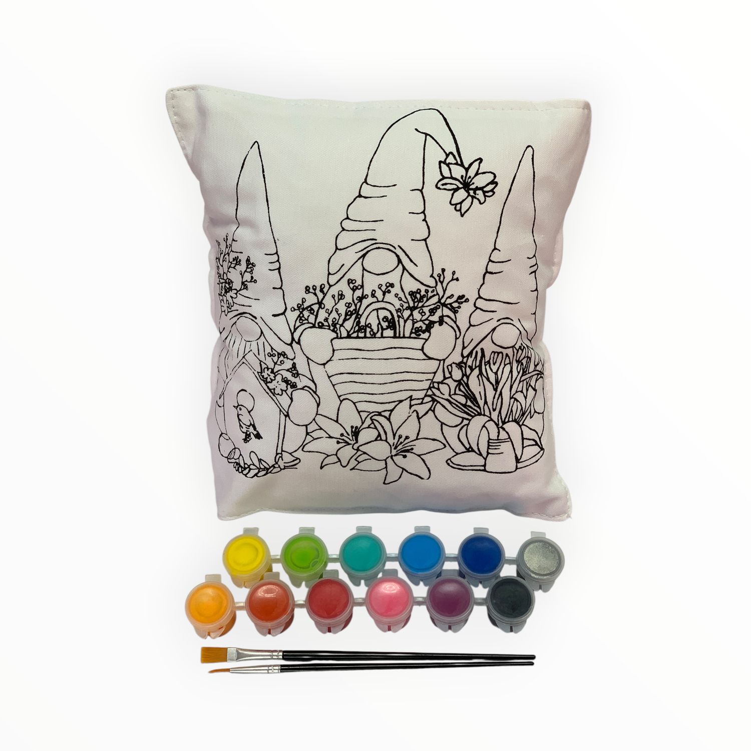 Gnomes Pillow Kit - Brite