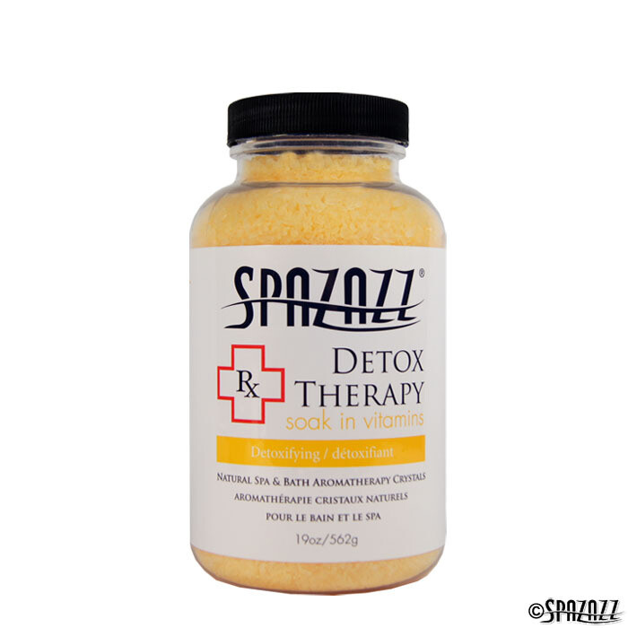 SPAZAZZ RX Detox Therapy Crystals - 19oz