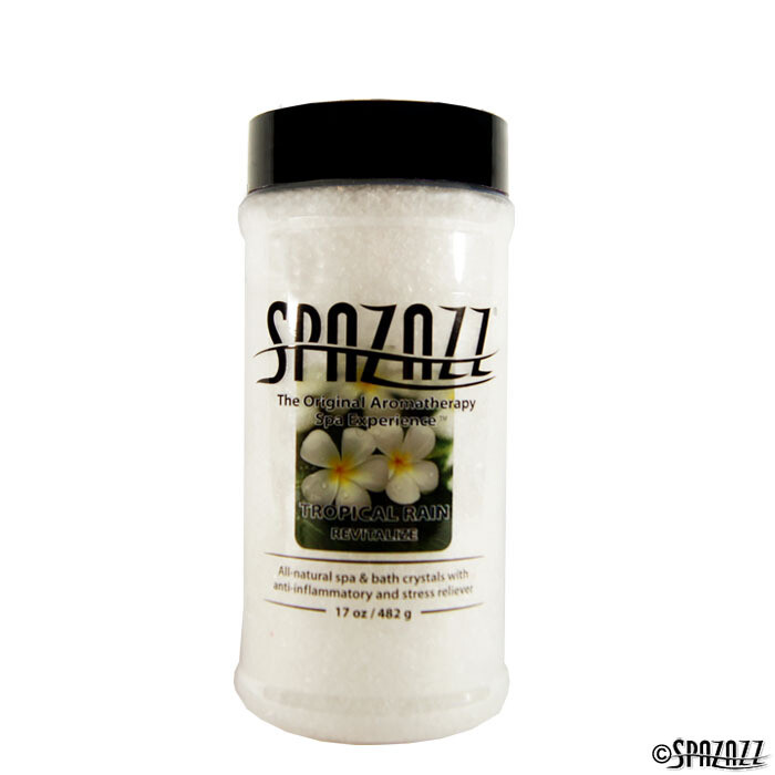SPAZAZZ Botanical Tropical Rain Crystals - 17oz