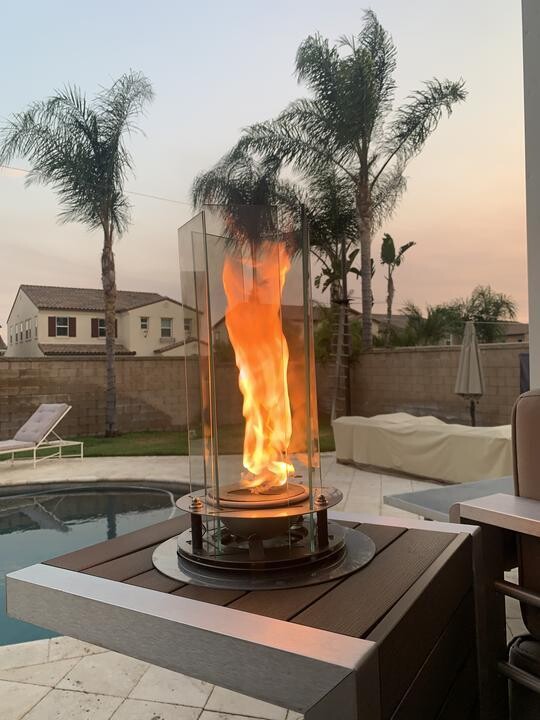 Big Revo Table Tiki Torch