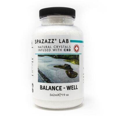 SPAZAZZ Balance - Well Crystals (Infused with CBD)