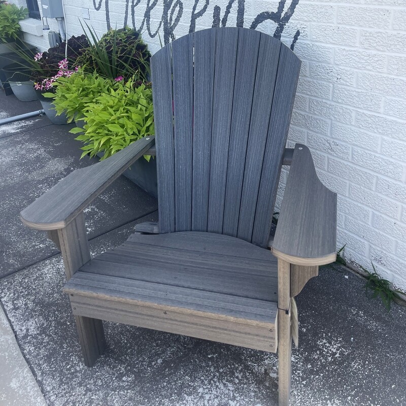 Adirondack Chair Coastal Gray- USE CODE &quot;POLY20&quot; for 20% off in stock furniture