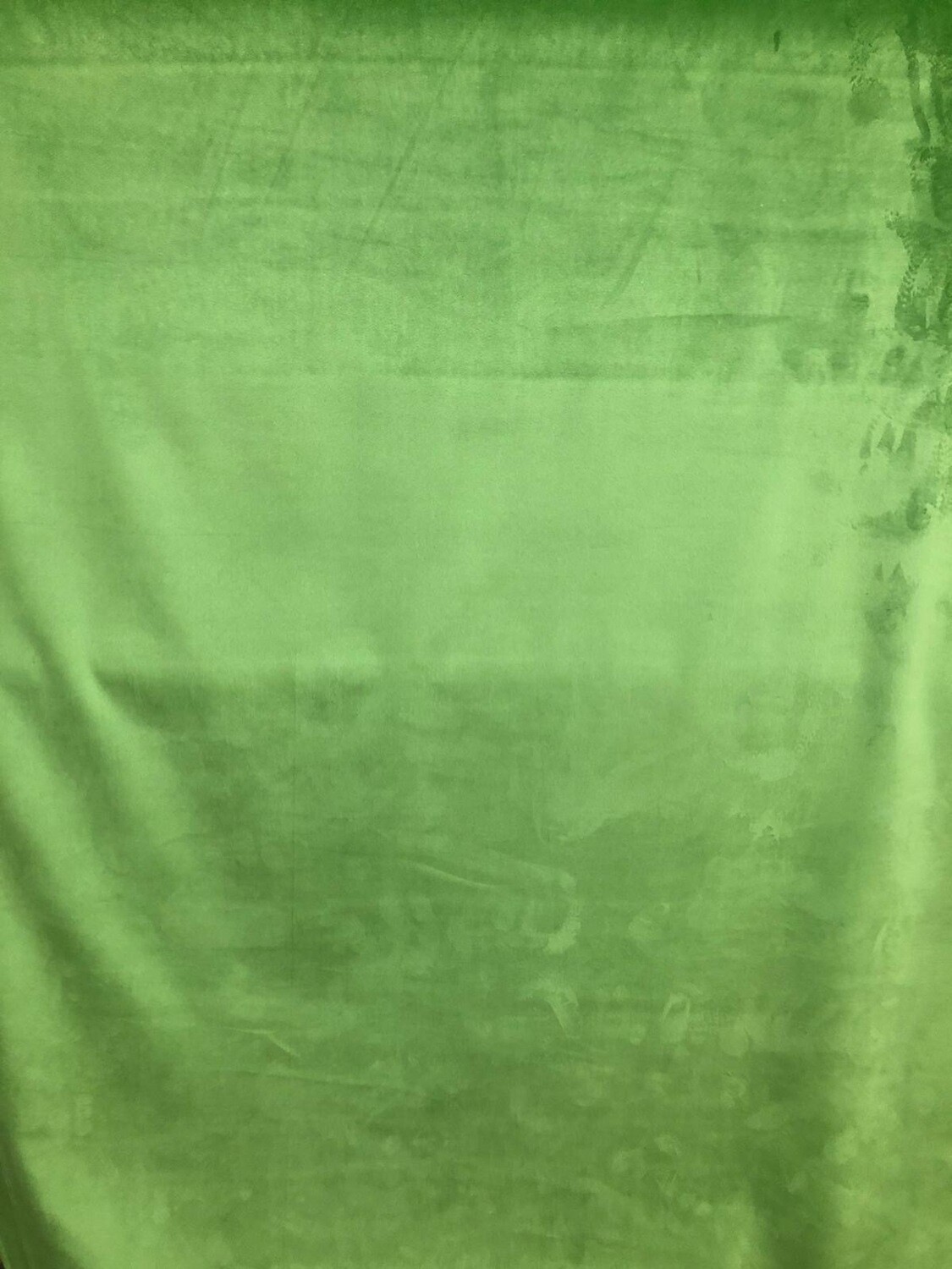 Kelly Green Velvet Fabric By The Yard