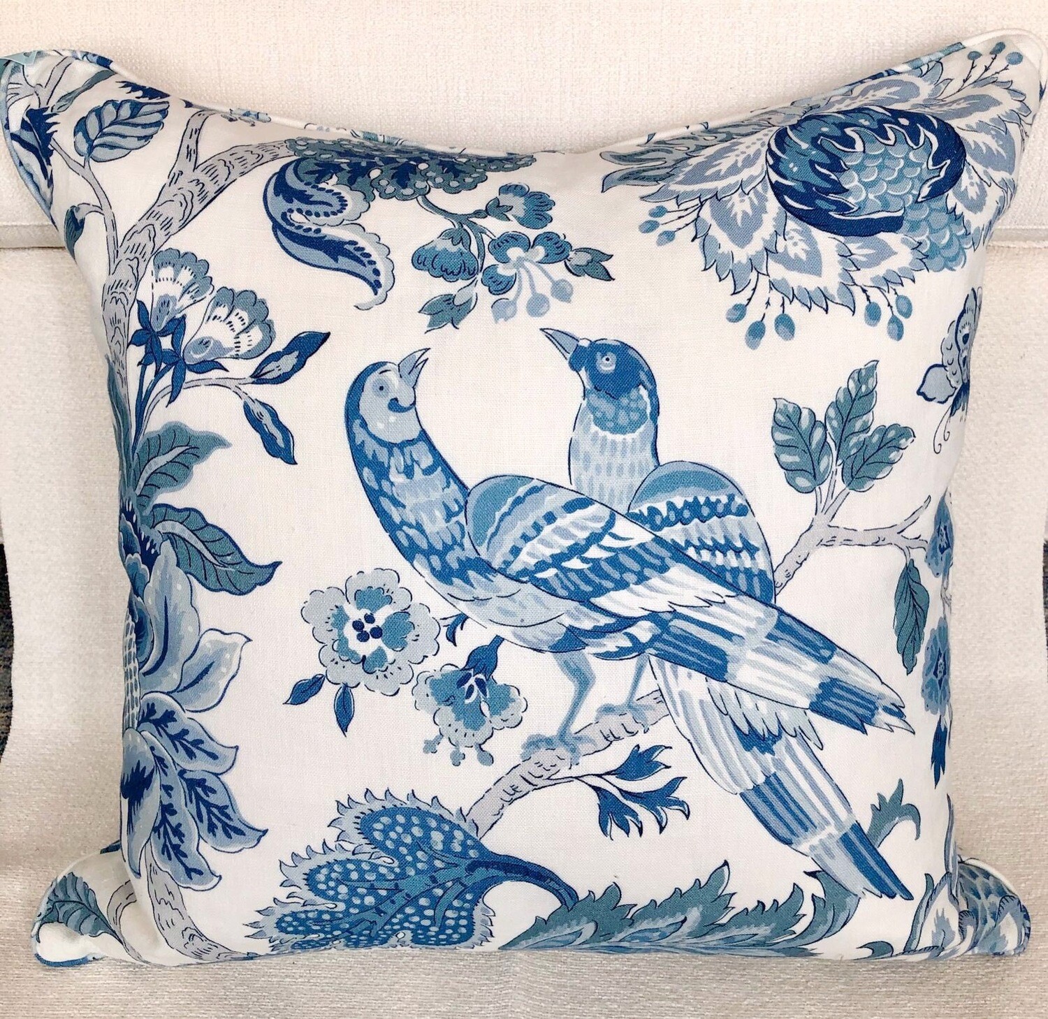 Blue Willow Pillow