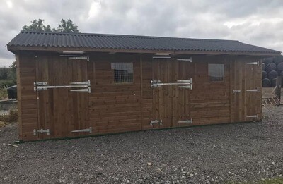 Equibuild Double Stable and Tack Room