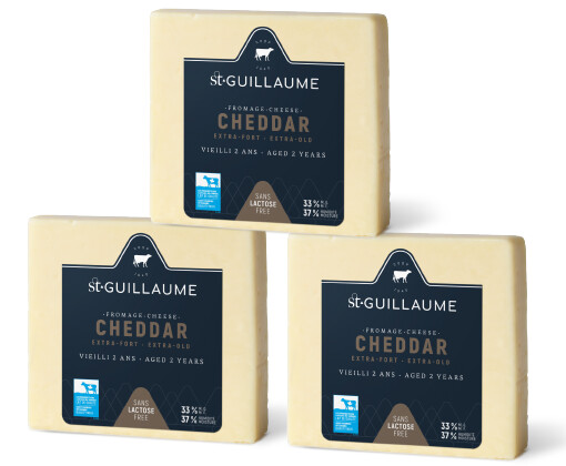 CHEDDAR EXTRA-FORT 2 ANS (12 X 200G) - CAISSE ENTIÈRE