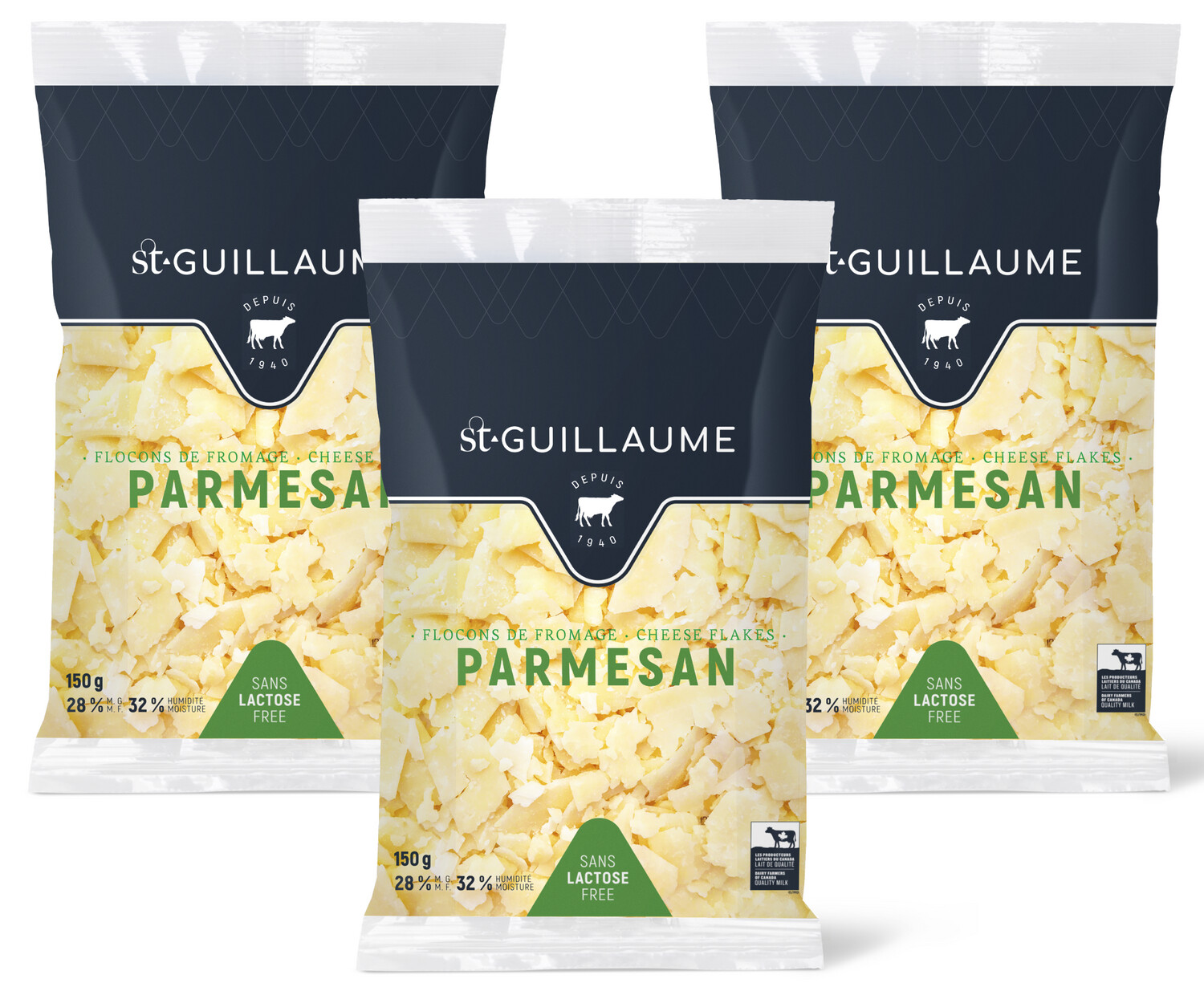 PARMESAN EN FLOCONS (12 X 150G) - CAISSE ENTIÈRE