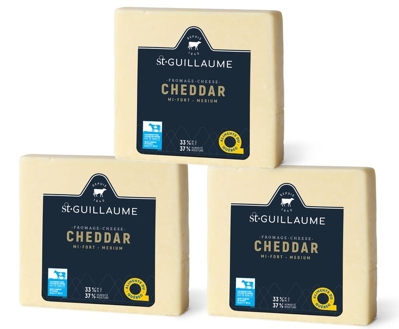 CHEDDAR MI-FORT (12 X 200G) - CAISSE ENTIÈRE CHEDDAR MI-FORT (12 X 200G) - CAISSE ENTIÈRE